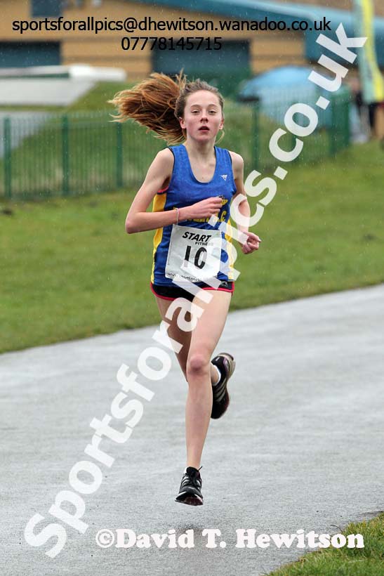 Sophie Burnett (Birtley) womens Royal Signals Relays, Hetton. Photo: David T. Hewitson/Sports for All Pics
